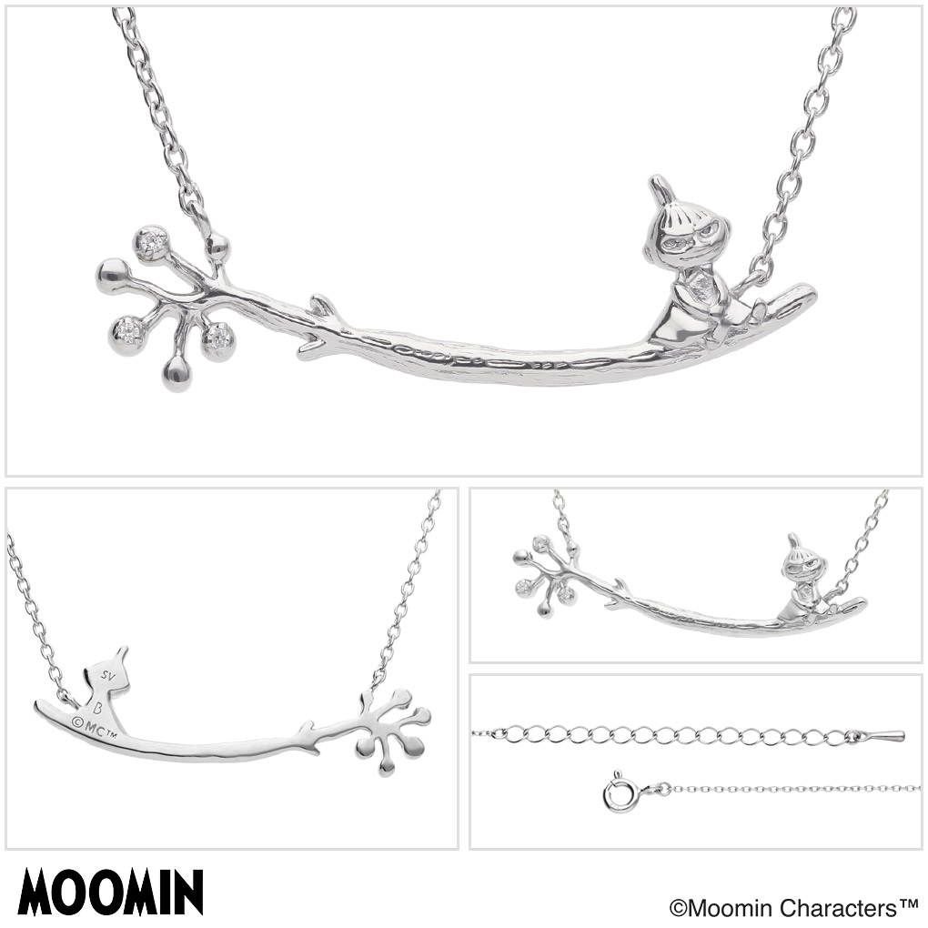 MOOMIN（ムーミン） リトルミイ 植物 Uライン ペンダント ネックレス
