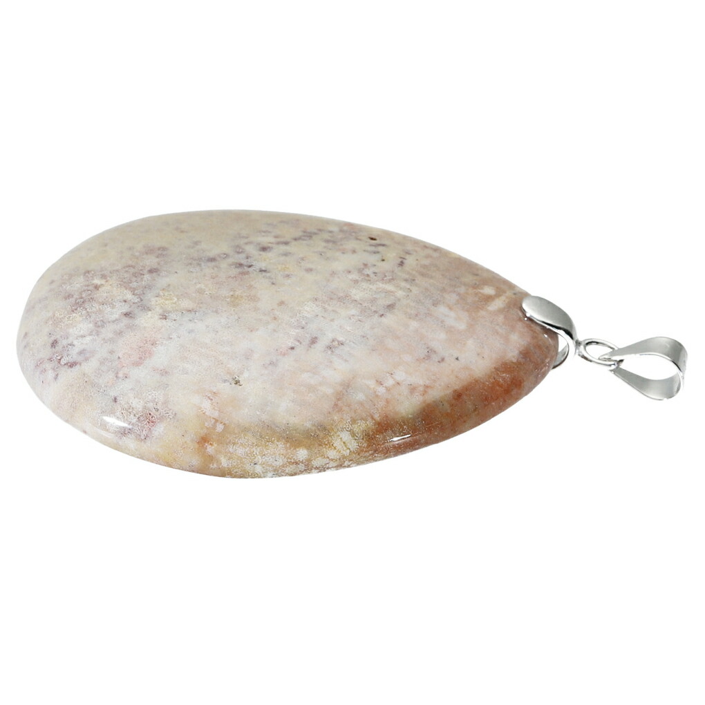 フォシルコーラル シルバー ペンダントトップ トップのみ フォッシル