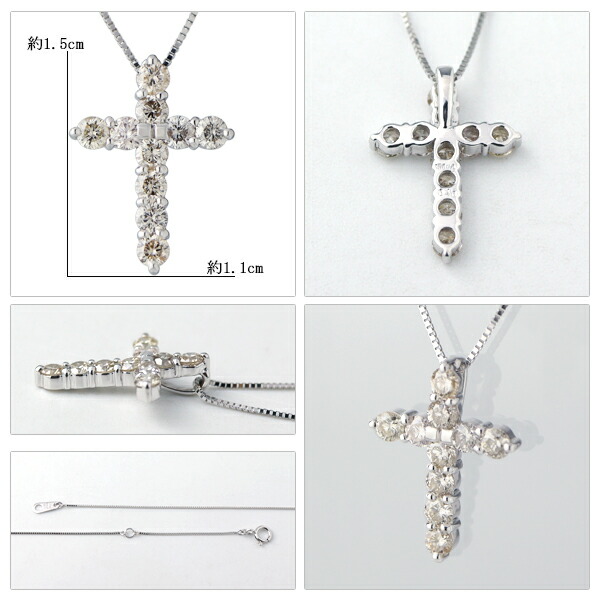 十字架　ダイヤ　10K VALUABLE