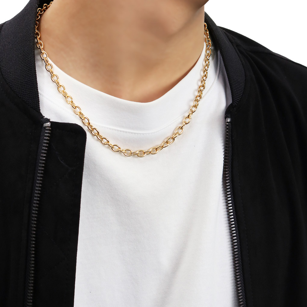 シンプル金色チェーンネックレス GOLD CHAIN 50cm(6GK0091)｜SJX公式ONLINE STORE