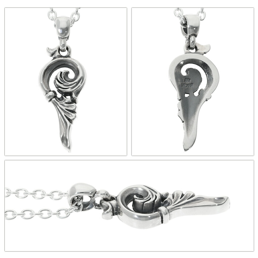 M'S COLLECTION（エムズコレクション） 唐草 シルバー ネックレス