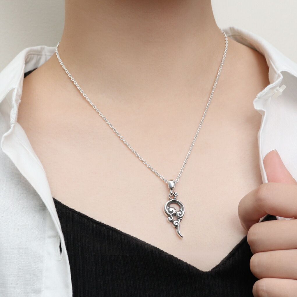 M'S COLLECTION（エムズコレクション） 唐草 シルバー ネックレス
