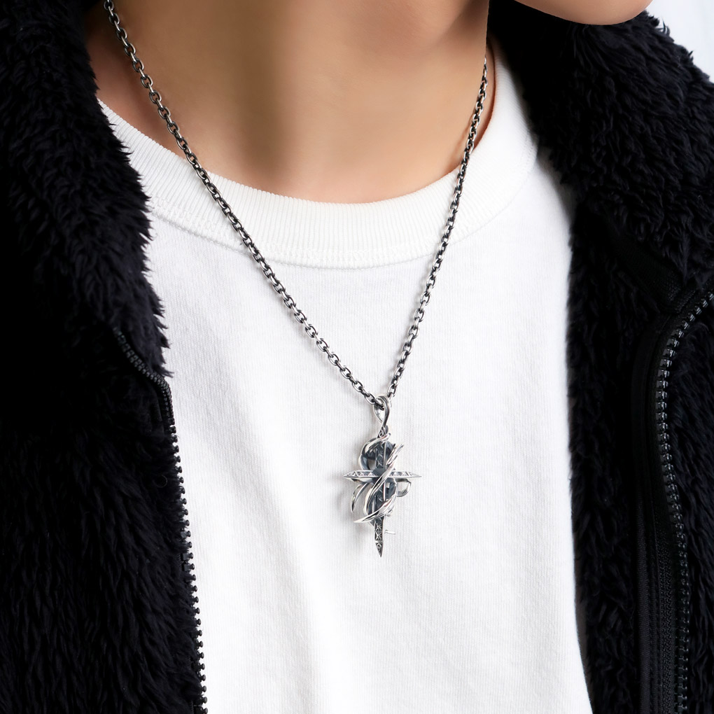 美品　エムズコレクション　クロス　ネックレス　ペンダント M's collection エムズコレクション Bramble Cross ネックレス