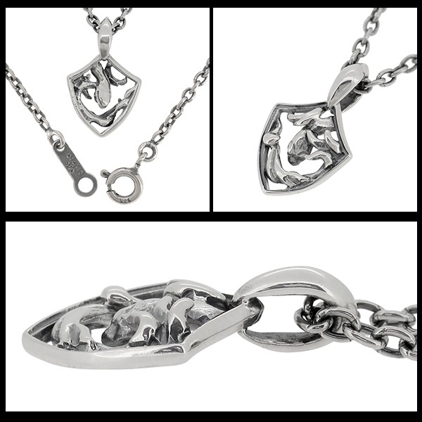 GIGOR ジゴロウ スネイプス ペンダント シルバー ネックレス 希少 美品 GIGOR（ジゴロウ） シスネスペンダントS シルバー ネックレス ブランド