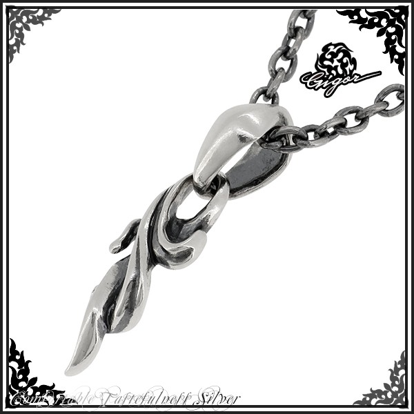 GIGOR（ジゴロウ） グローションペンダントSS シルバー ネックレス