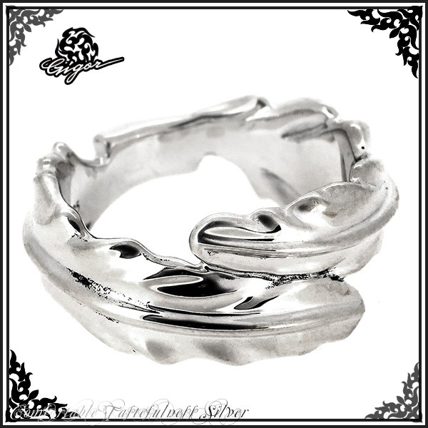 GIGOR（ジゴロウ） リング メンズ ブランド 指輪 シルバー ダブル