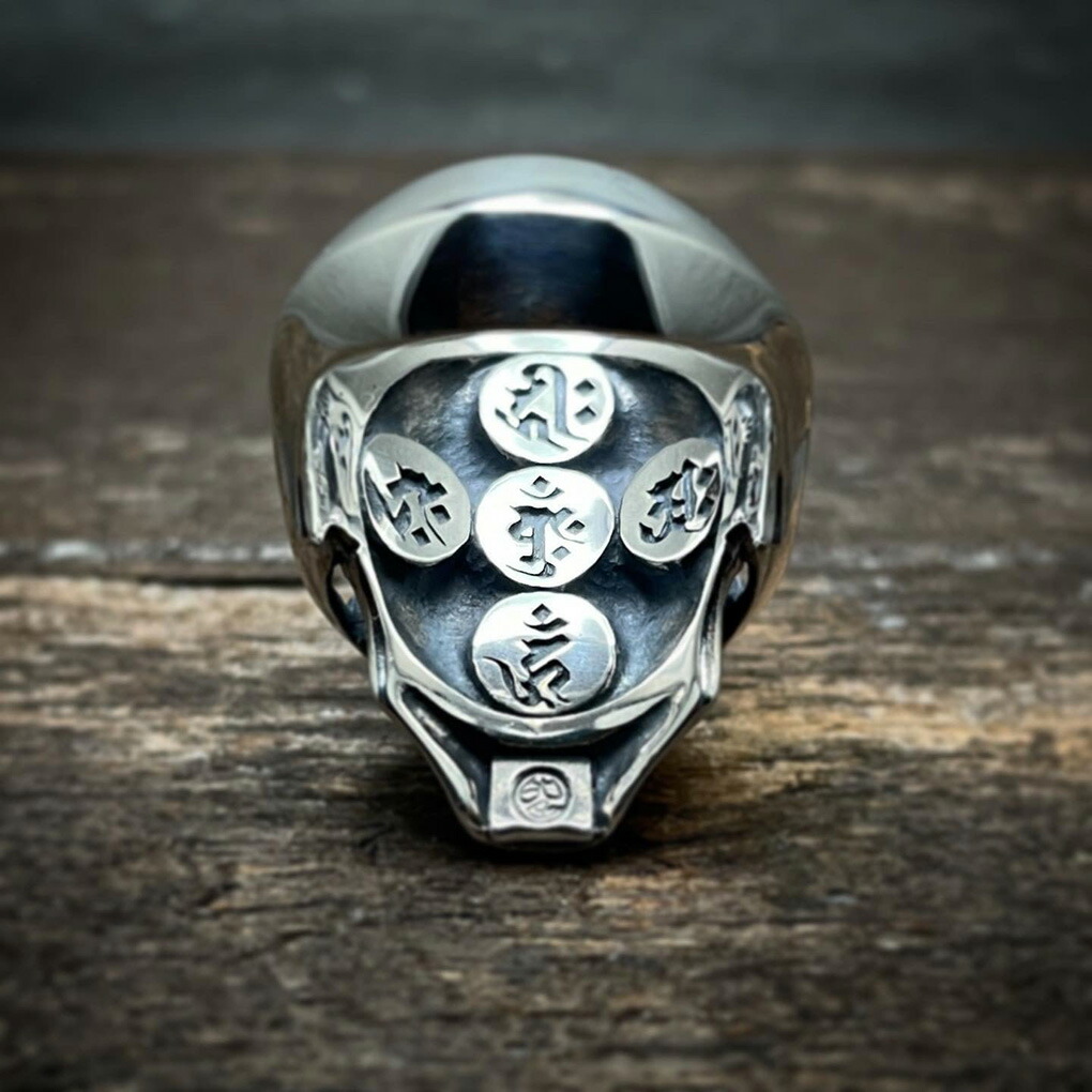 聖 HIJIRI 加護の指輪 Amulet ring リング 11〜30号 スカル ドクロ