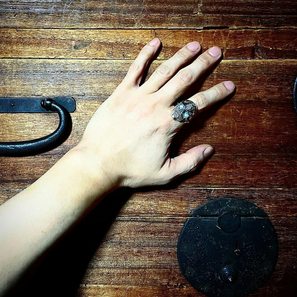 聖 HIJIRI 加護の指輪 Amulet ring リング 11〜30号 スカル ドクロ