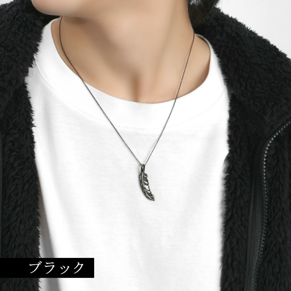 KEN BLOOD（ケンブラッド） フェザー ハート ネックレス ペンダント