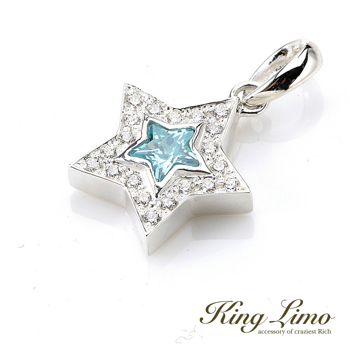 King Limo TINY KINGSTAR �^�C�j�[�L���O�X�^�[ �`���[�� (�`�F�[���Ȃ�) �L���O���� �V���o�[925 �V���o�[�A�N�Z�T���[ �� �V���o�[�`���[�� ����