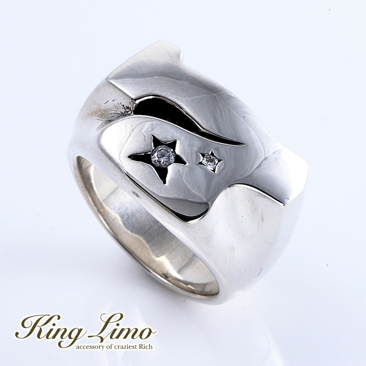 King Limo LUCKY CZ ���b�L�[ �����O �K�^ �K�� �L���O���� �V���o�[925 �V���o�[�A�N�Z�T���[ �� �V���o�[�����O �w�� ����