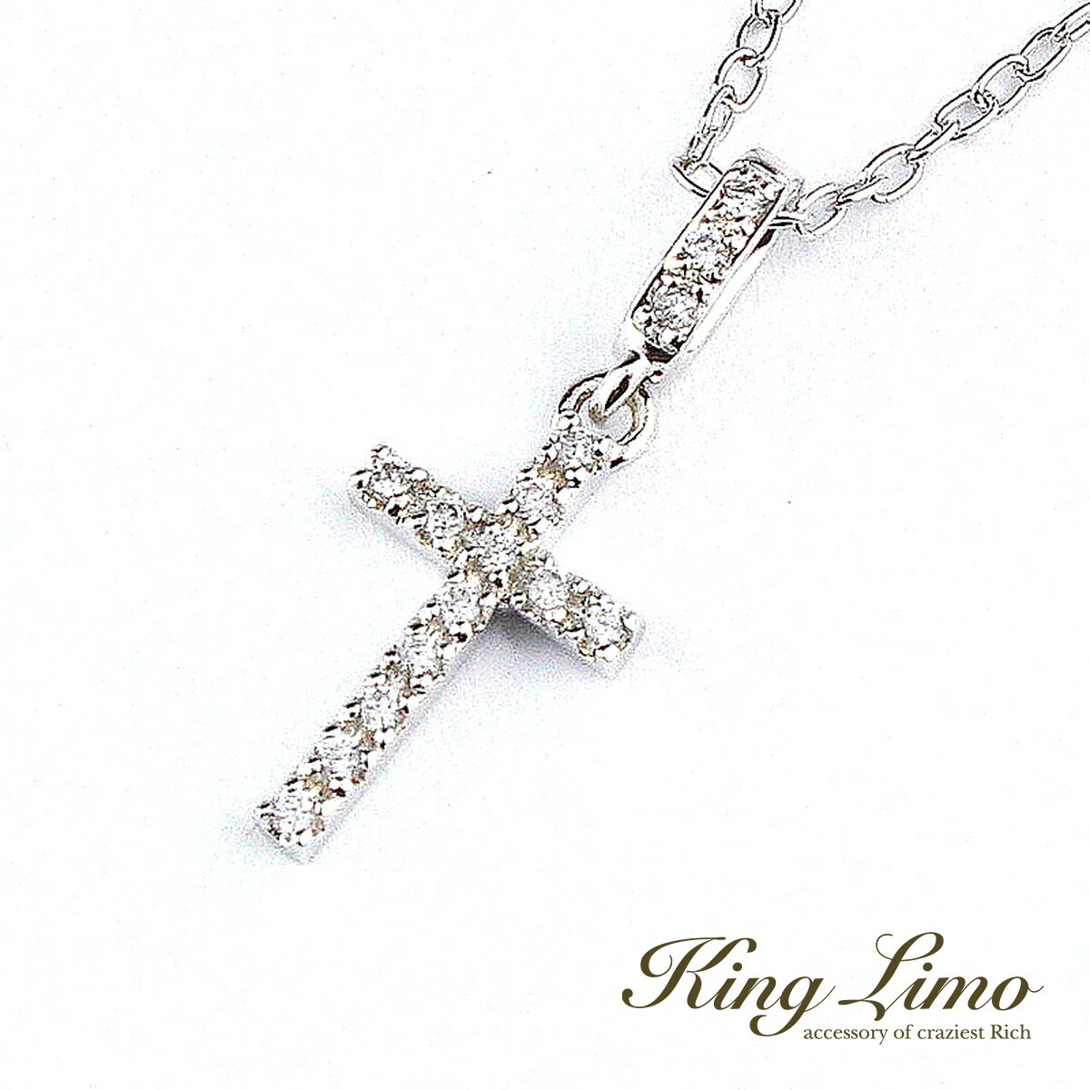 King Limo MICRO CROSS マイクロクロス ネックレス (チェーン付き) 十字架 キングリモ シルバー925 シルバーアクセサリー 銀 シルバーネックレス 爆買