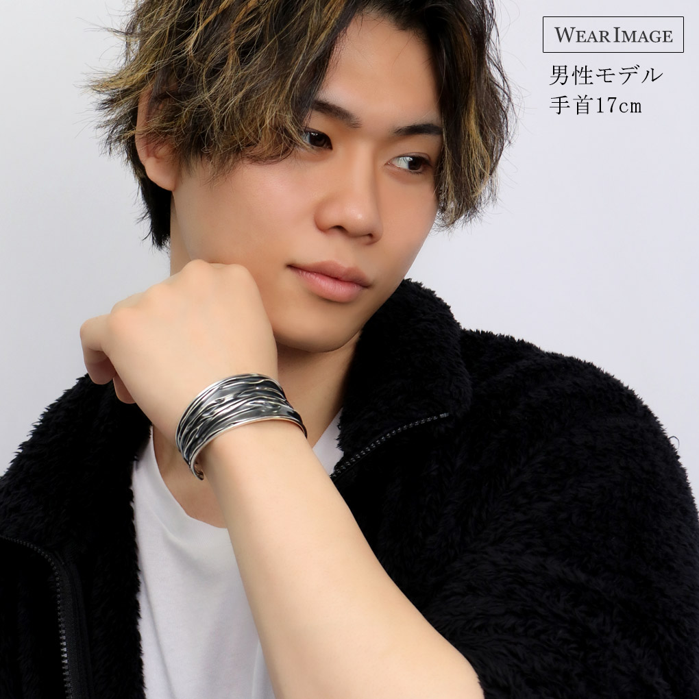 日本全国送料無料商品 | 特集 | 幅広 ヴィンテージ ブレスレット バングル シルバー パターン アクセサリー