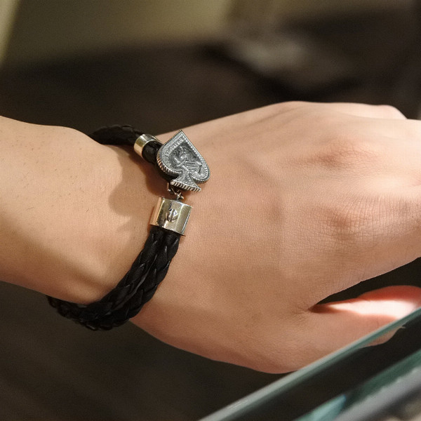 PUERTA DEL SOL（プエルタ・デル・ソル） 象牙 留め具 シック 編込み