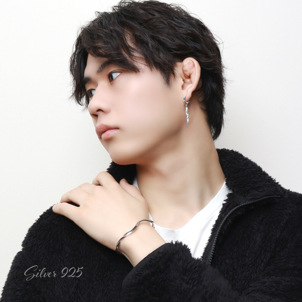 M's collection 揺れる ペンデュラム ピアス 片耳用 シルバー 000000043633_1_OAWzWyK_thumb.jpg