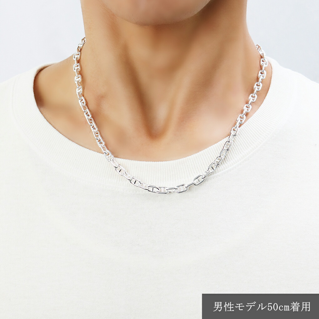 送料関税込【Miansai】リオチェーンネックレス シルバー 楽天市場】シルバー925 ロープチェーン ネックレス 幅4mm 45cm