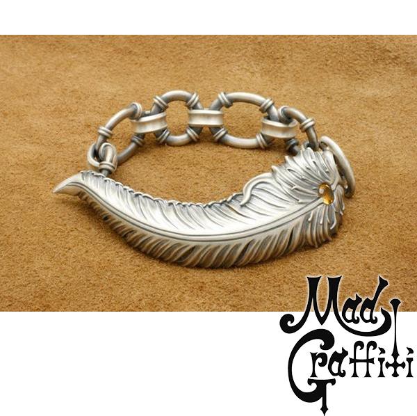 Yahoo! Yahoo!ショッピング(ヤフー ショッピング)Mad Graffiti マッドグラフィティ フラグメントブレスレット Lシトリンシルバーアクセサリー シルバー925 チェーン シルバーブレスレット ゴシック