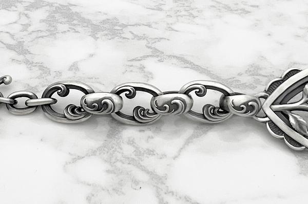 Mad Graffiti マッドグラフィティ インテグリティー トリフォリウム M ブレスレットシルバーアクセサリー シルバー925 チェーン シルバーブレスレット 爆買