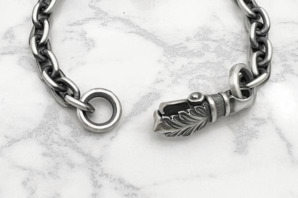 Mad Graffiti マッドグラフィティ クルシフィクシャン2nd L ブレスレットシルバーアクセサリー シルバー925 チェーン シルバーブレスレット ゴシック 爆買の画像