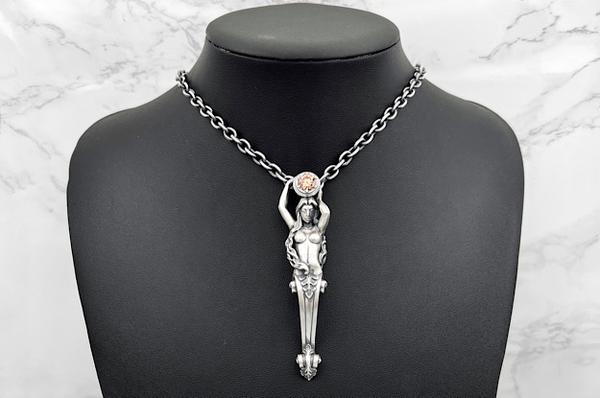 Mad Graffiti マッドグラフィティ レイディアンス M ペンダント ネックレス シルバーアクセサリー シルバー925 ペンダントヘッド チャーム ハード 爆買の画像