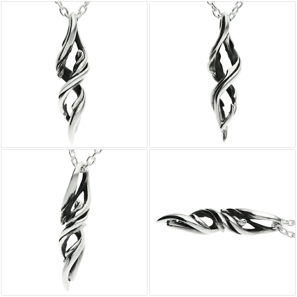 MagischeVissen マジェスフィッセン 螺旋 ネックレス ペンダント