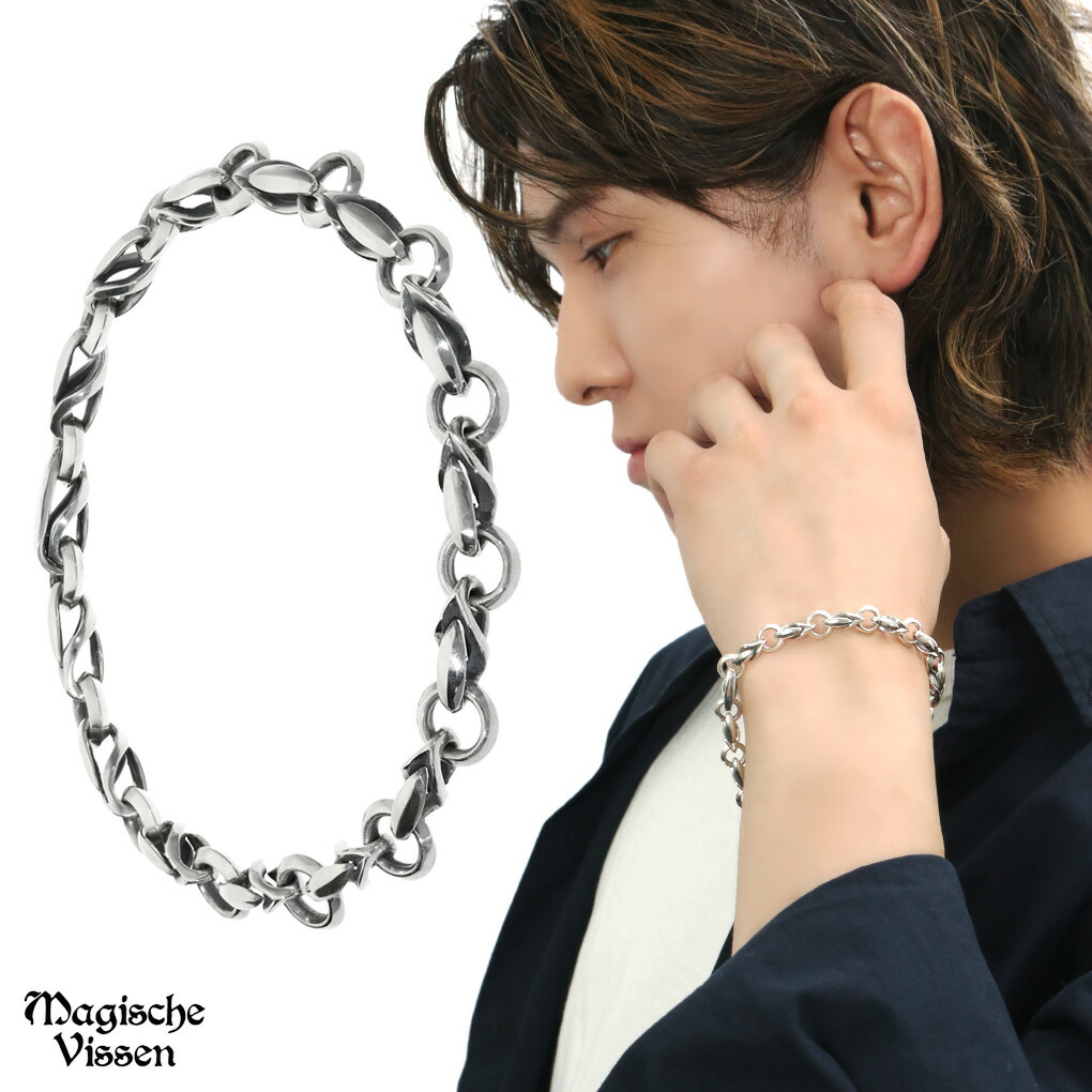 シルバーブレスレット メンズ アクセサリー 楽天市場】K-SMITH クロス ブレスレット 19.5〜22.5cm シルバー