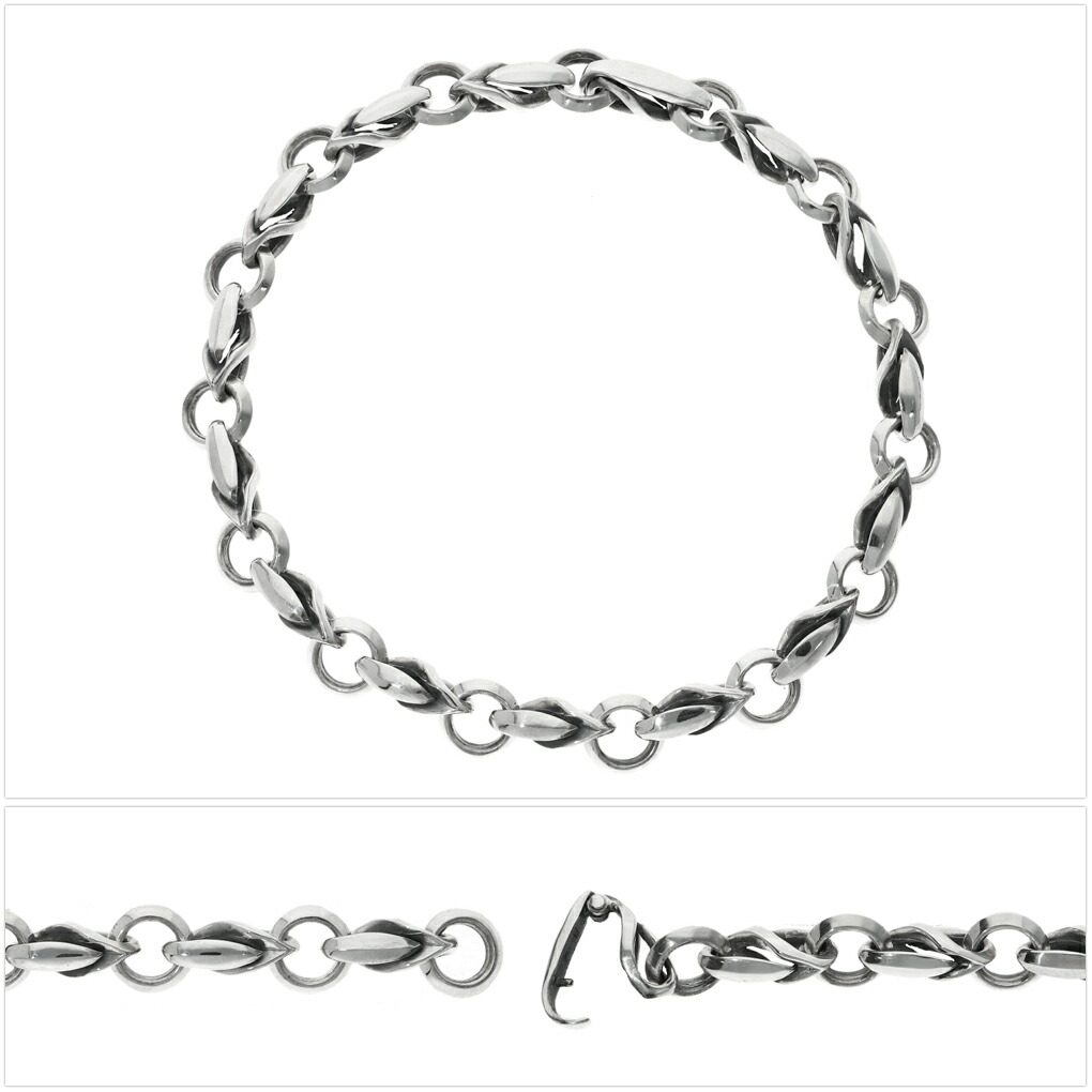天然石付きシルバーブレスレット 約19cm 1729123562456_62b92966-02e1-