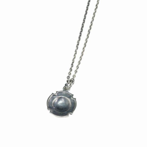 PUERTA DEL SOL シャンパン コルク ストッパー ミュズレ Muselet ネックレス(チェーン付き) シルバー950 ユニセックス シルバーアクセサリー 銀 SV950 爆買の画像