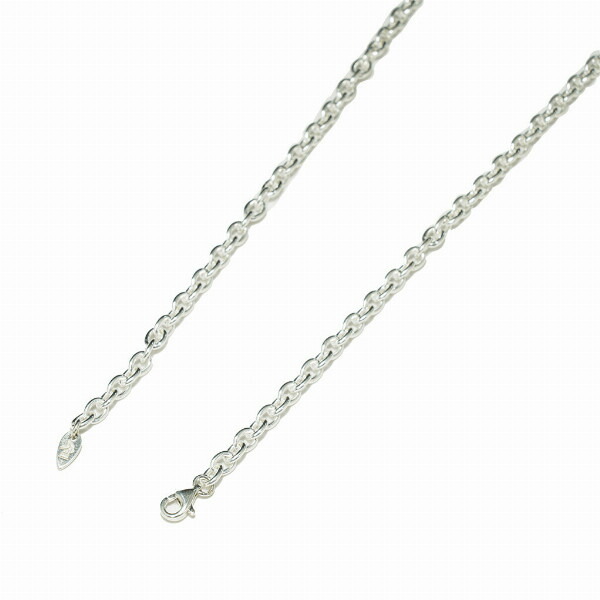 PUERTA DEL SOL パンク ロック スタッズ パール 真珠 ネックレス(チェーン付き) ブラック シルバー950 ユニセックス シルバーアクセサリー 銀 SV950 爆買の画像