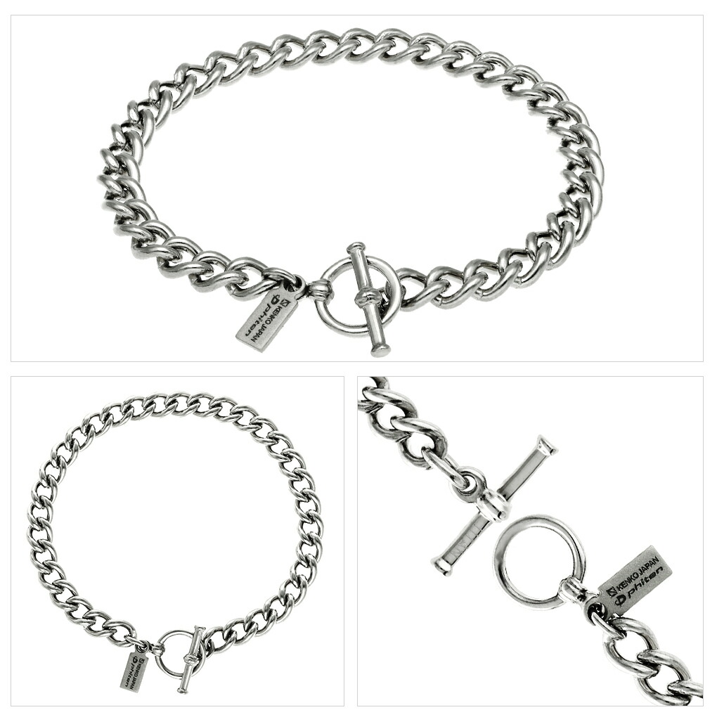 Phiten（ファイテン） 限定品 チタン ブレスレット 幅5.7mm 17~21cm