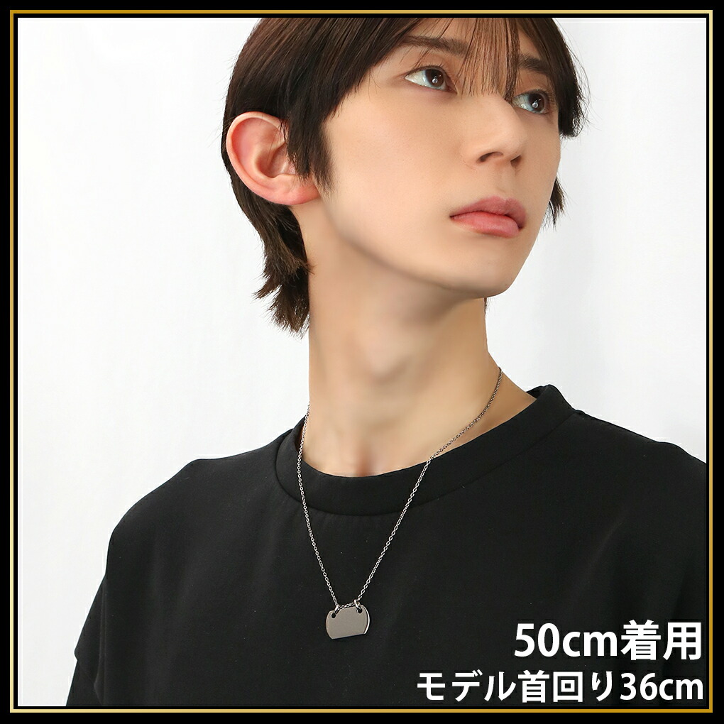 ドッグタグ 刻印 チタン メンズ ネックレス Sサイズ 当店限定 刻印無料