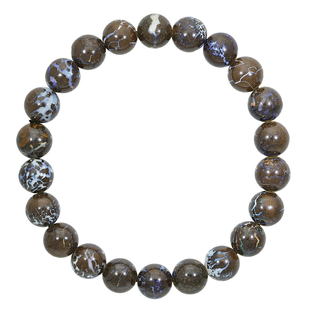 ボルダーオパール 10ミリ 内径15.5センチ