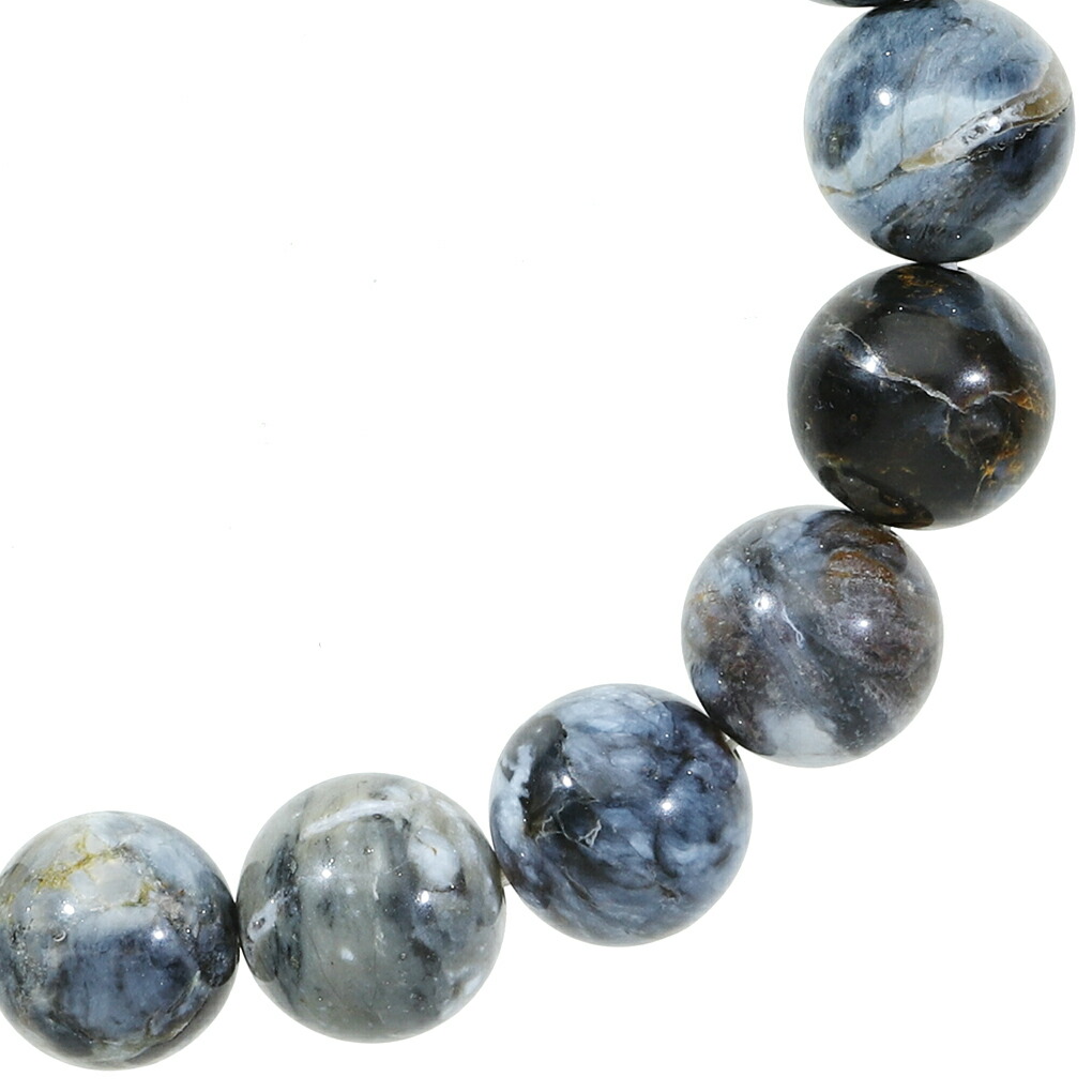 オパール コモンオパール ブレスレット 10.5mm 18cm メンズ M