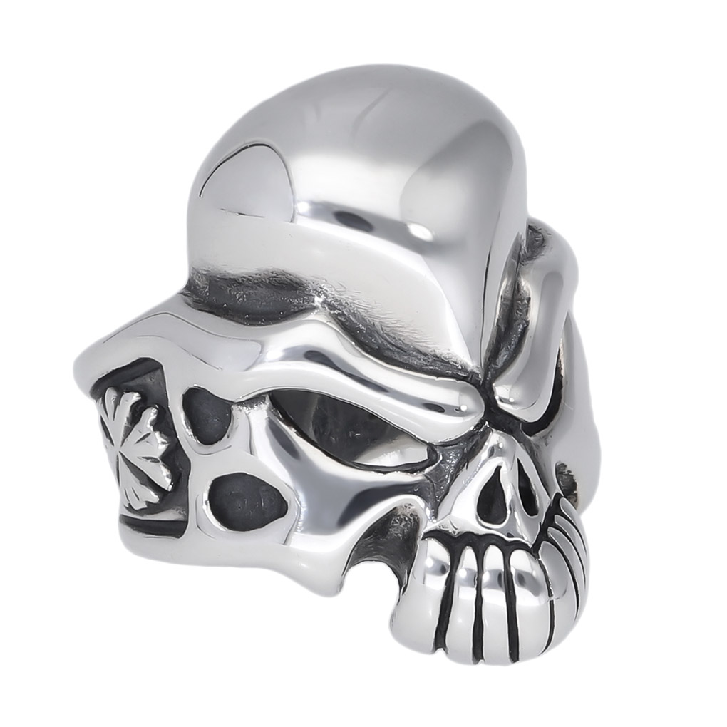 TRAVIS WALKER トラヴィスワーカー デーモン スカル リング 指輪 メンズリング シルバー ブランド 公式 正規品 シルバー925 アクセサリー ドクロ 骸骨 爆買の画像