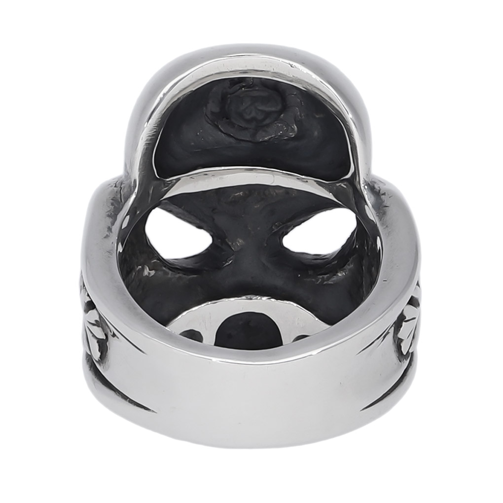 TRAVIS WALKER トラヴィスワーカー デーモン スカル リング 指輪 メンズリング シルバー ブランド 公式 正規品 シルバー925 アクセサリー ドクロ 骸骨 爆買の画像