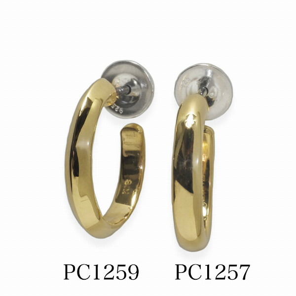 PUERTA DEL SOL トラディショナル イエローゴールド ピアス イエローゴールド K18 18金 ユニセックス ゴールドアクセサリー ピアス イヤリング 人気 爆買の画像