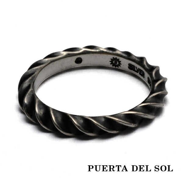 Yahoo! Yahoo!ショッピング(ヤフー ショッピング)PUERTA DEL SOL インパラホーン リング（7号〜25号） シルバー950 ユニセックス シルバーアクセサリー 銀 SV950 ブリタニアシルバー シルバーリング
