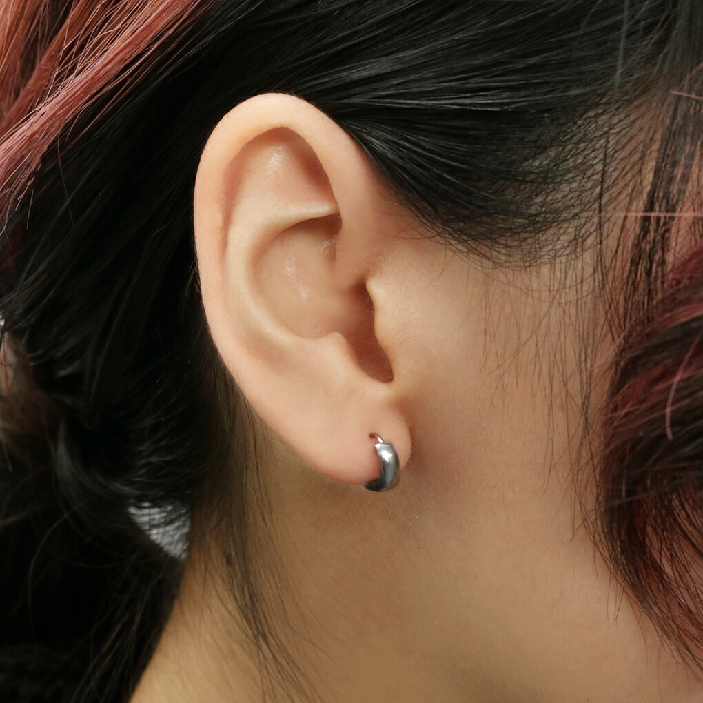 薔薇 バラ シルバー ピアス 1P 片耳用 レディースピアス ローズ