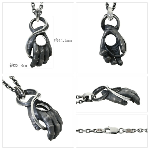 シルバー925 アクセサリー専用 Rustlessprout Left ペンダント ネックレス シルバー925 シルバー