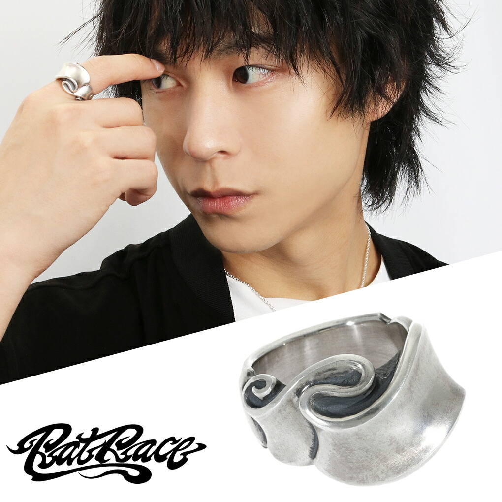 Yahoo! Yahoo!ショッピング(ヤフー ショッピング)RAT RACE ラットレース リボンリング ミディアム タイプ2 Ribbon Ring Medium Type2 シルバー シルバー925 シルバーリング 5〜30号 リボン メンズ