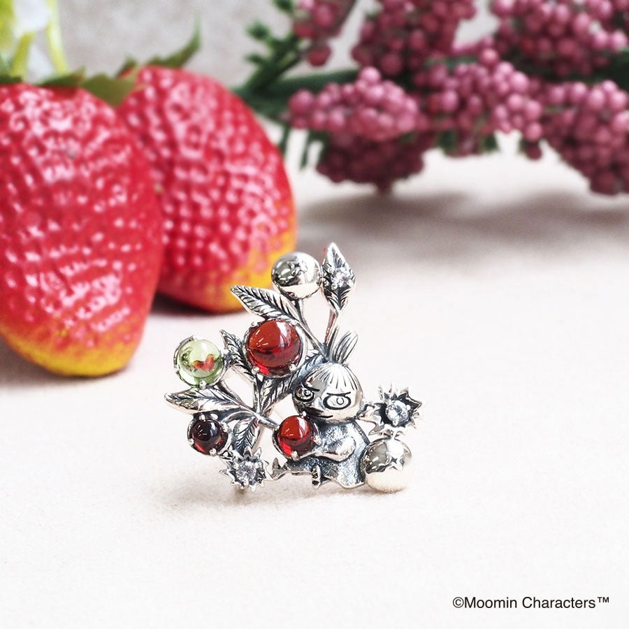MOOMIN（ムーミン） リトルミイ コケモモ ブローチ ペンダントトップ