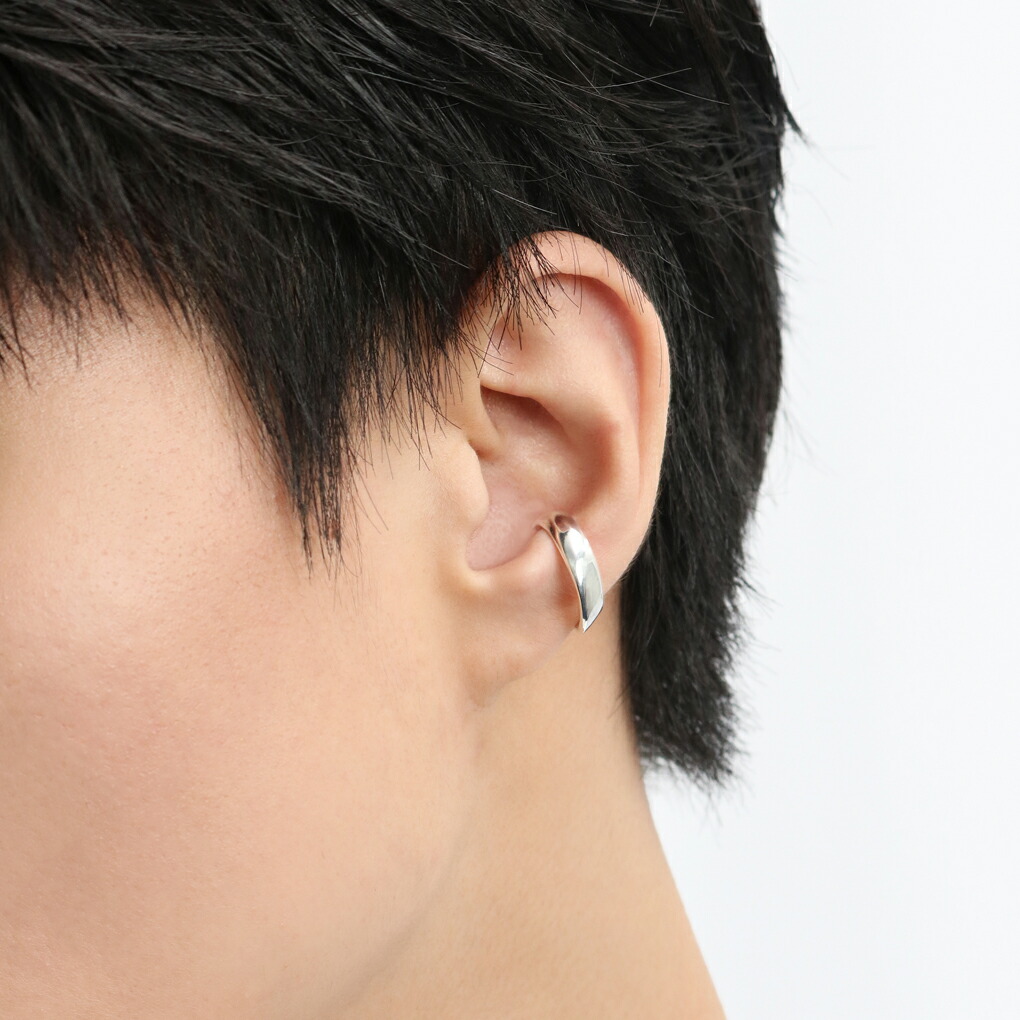 NARRATIVEPLATOON Streamline ear cuff ストリームライン イヤーカフ 1P 片耳用 シルバー シルバー925 ナラティブプラトゥーン ゴールド 金 18金 K18 爆買の画像