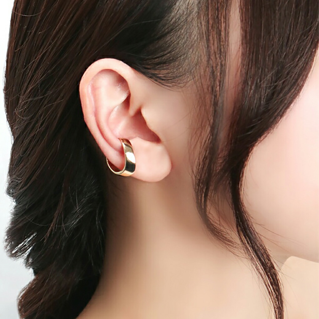 NARRATIVEPLATOON Streamline ear cuff ストリームライン イヤーカフ 1P 片耳用 シルバー シルバー925 ナラティブプラトゥーン ゴールド 金 18金 K18 爆買の画像