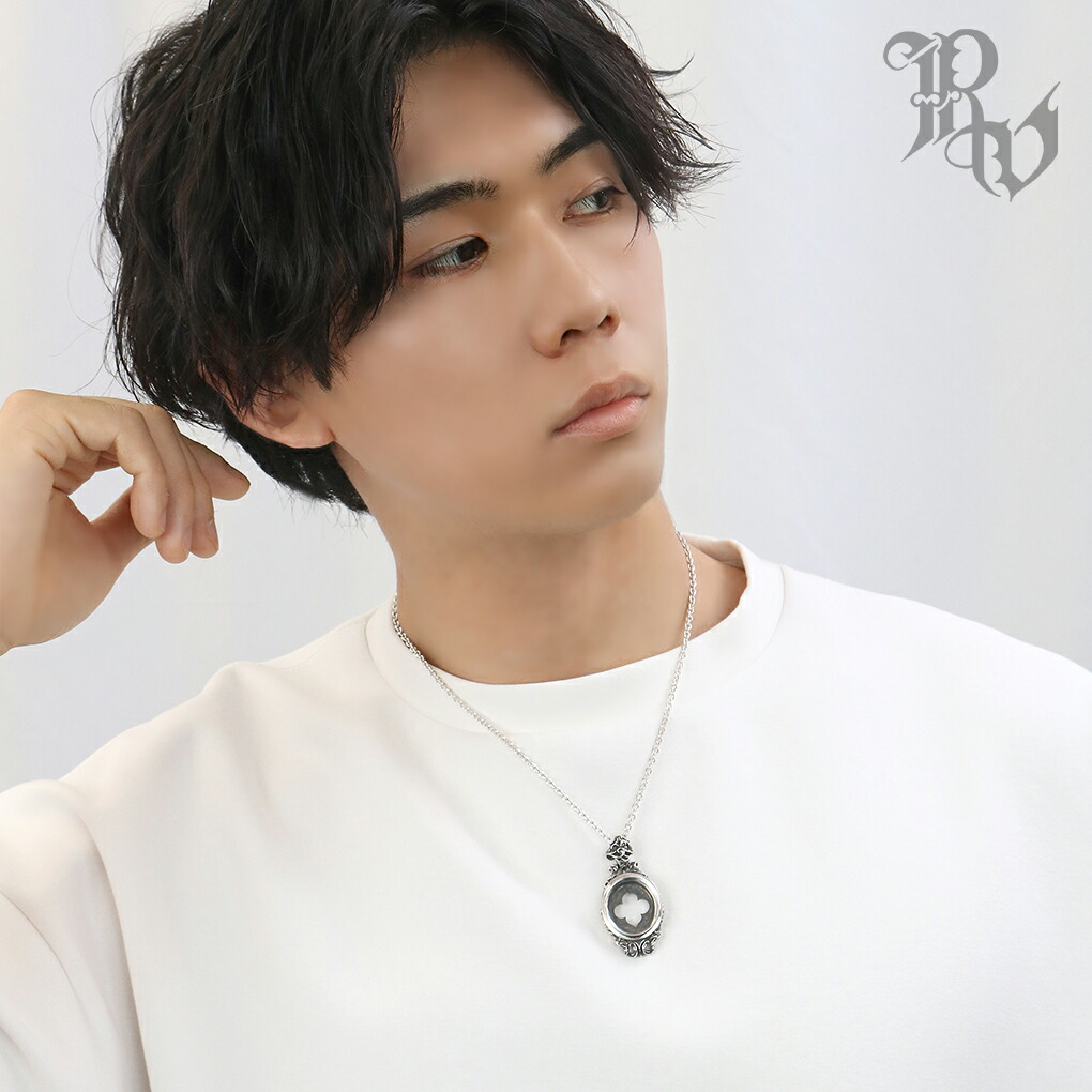 Revellia Cagre ネックレス ペンダント ペンダントトップ ペンダントチャーム シルバー フレーム クロス アンティーク 紋章 ゴシック かっこいい 爆買の画像