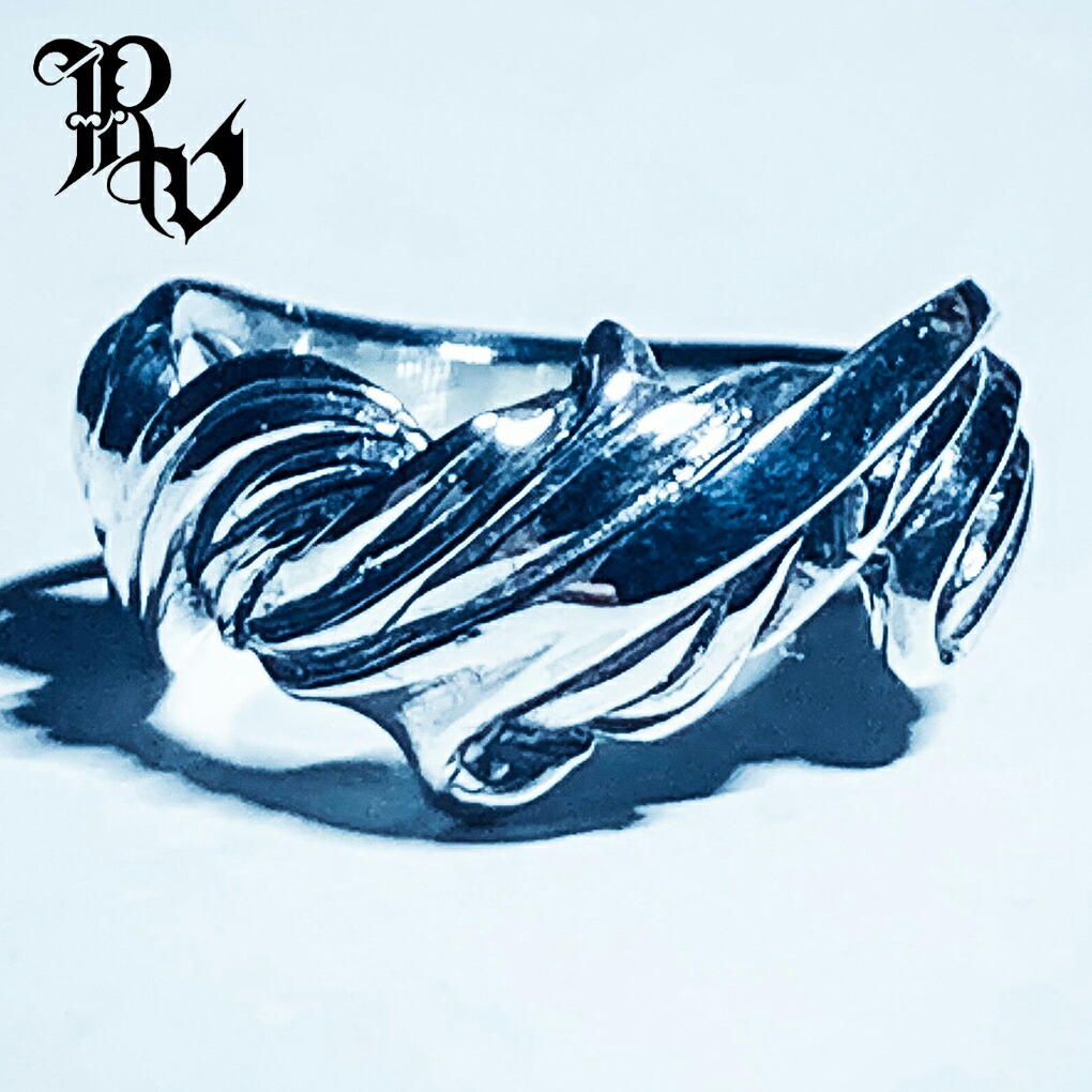 Revellia Lueur リング 指輪 6〜17号 シルバー 925 アート 造形 芸術 現代 美術 ねじり ツイスト 曲線 シルバーリング メンズ レディース 男性 女性 爆買