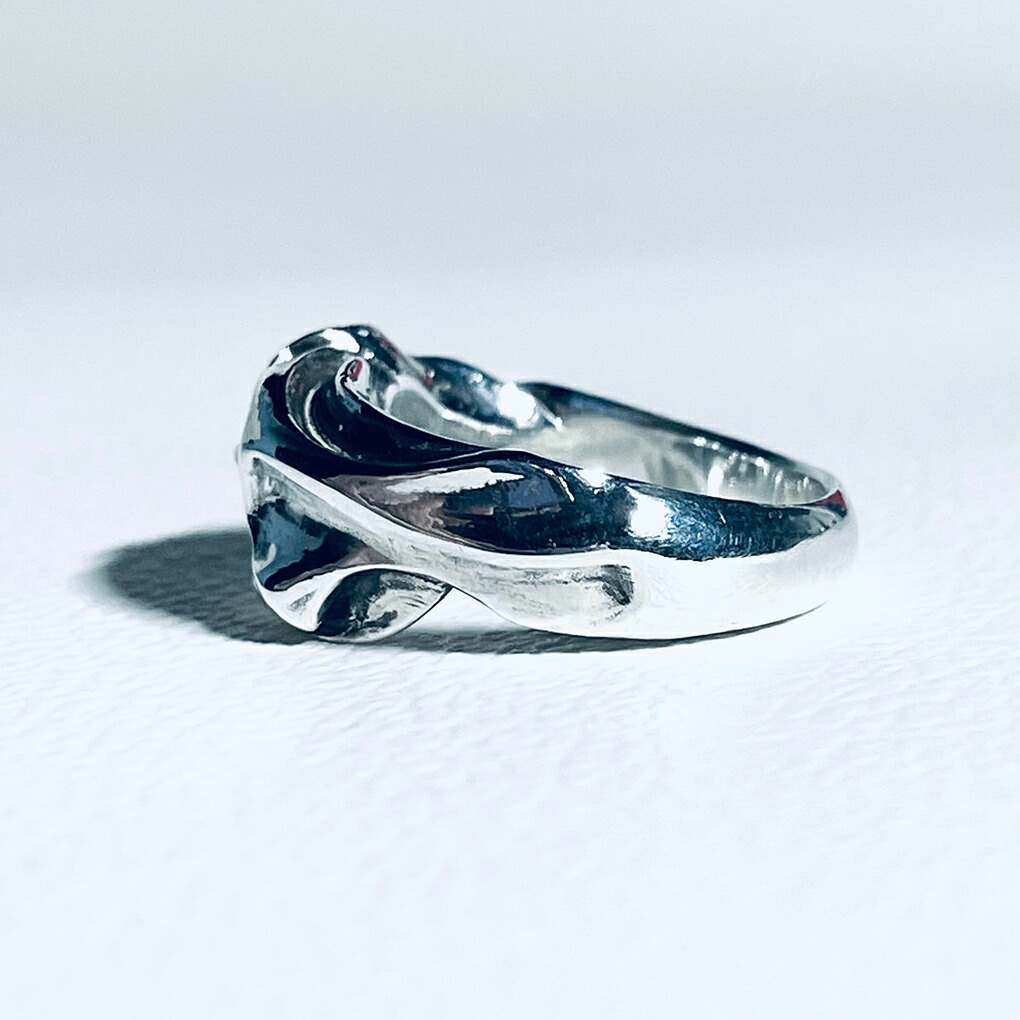 Revellia Iris リング 指輪 4〜11号 シルバー 925 アート 造形 芸術 現代 美術 曲線 シルバーリング レディースリング レディース 女性 彼女 娘 妻 爆買の画像