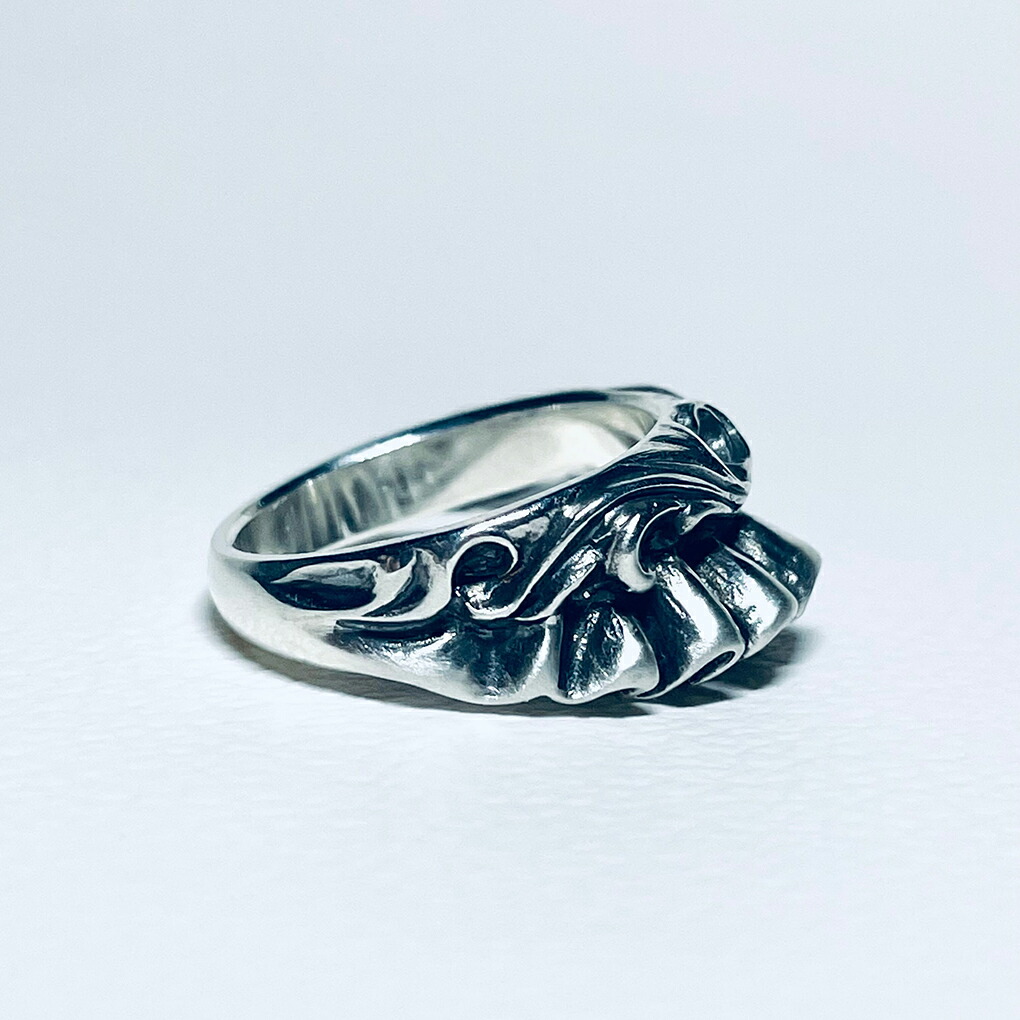 Revellia Dress ring リング 指輪 5〜15号 シルバー 925 ドレス フリル アート 造形 芸術 美術 曲線 シルバーリング レディースリング レディース 爆買の画像