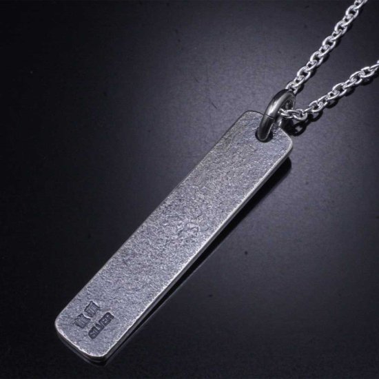 龍頭 幅8mm 菊紋プレート ネックレス チェーン付き ペンダント メンズ シルバー シルバーネックレス メンズネックレス 花 シルバー950 男性 彼氏 |  | 03