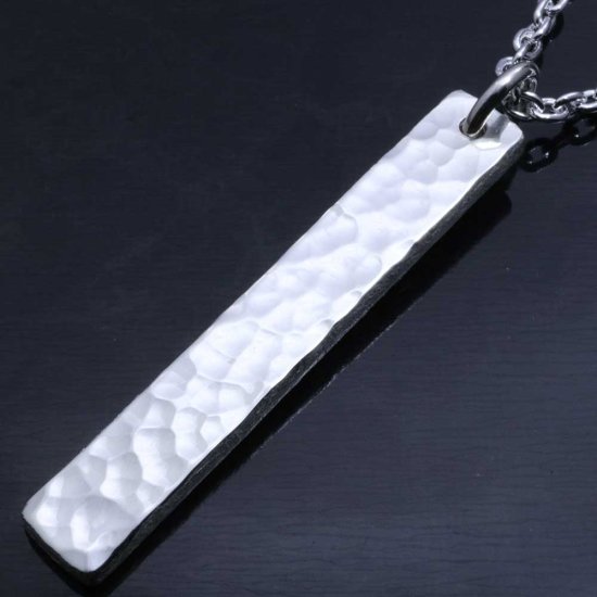 シルバーインゴットネックレスのおすすめ人気商品一覧 通販