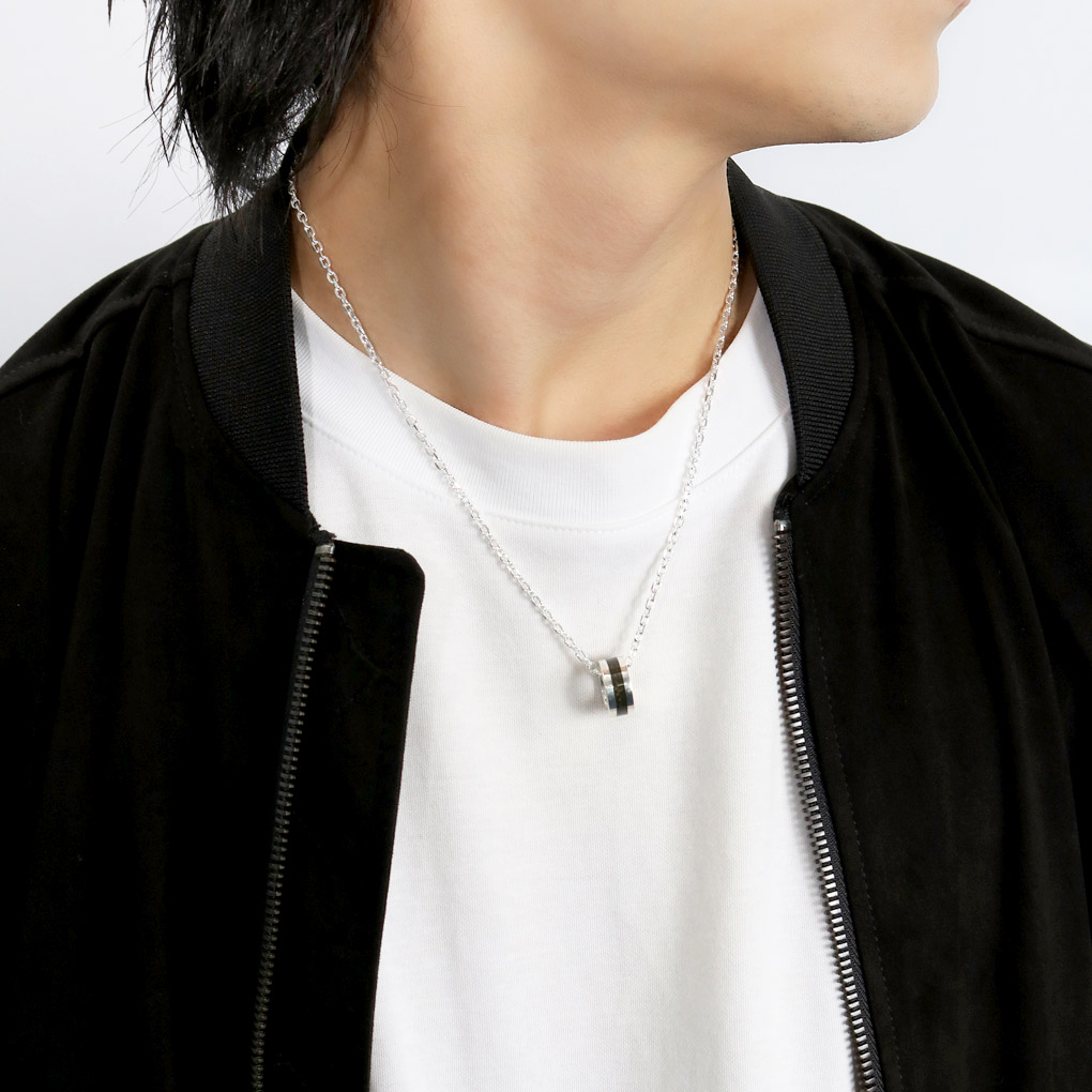 シャンバラ SHAMBALL トリプルリンクシルバー ネックレス シャンバラ